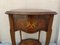 Vintage Table with Drawer and Floral Inlays, 1960s 5