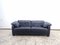 DS 17 Dark Blue Leather Sofas from de Sede for Wk Wohnen, Set of 2, Image 3