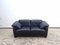 DS 17 Dark Blue Leather Sofas from de Sede for Wk Wohnen, Set of 2 11