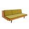 Mid-Century Folding Sofabed in Walnut from Jitona, Former Czechoslovakia, 1970s, Image 1