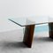 Glass and Wood Dining Table, 1980s 6