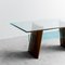 Glass and Wood Dining Table, 1980s, Image 6