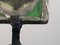Lampada da tavolo in ferro battuto e vetro colorato di Loir Et Cher, Francia, anni '60, Immagine 10