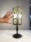 Table Lamp in Wrought Iron and Stained Glass from Loir Et Cher, France, 1960s 7
