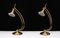 Holtkotter Brass Halogen Table Lamps, Germany, 1985, Set of 2 9