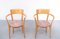 Scandinavian Curved Beechwood Armchairs, 1990s, Set of 2, Image 2