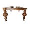 Dutch Mahogany Dining Table with Curved Legs 9