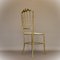 Italian Brass Chair Model Chiavari ,1950s 3