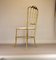 Italian Brass Chair Model Chiavari ,1950s 6