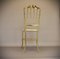 Italian Brass Chair Model Chiavari ,1950s 5