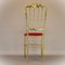 Italian Brass Chair Model Chiavari, 1950s, Image 7