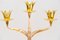 Large Jewish Hammered Candelabra for 7 Candles, 1920s, Image 2