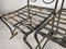 Garden Chairs in Wrought Iron, 1930s, Set of 4 10