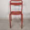 Iron Garden Chairs from Tolix, 1950s, Set of 4 5