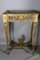 Vintage Golden Garden Console 1