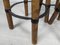 Brutalistic Bar Stools, 1970s, Set of 3 12