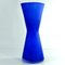 Vase en Verre Cobalt de Ulrica Hydman pour Kosta Boda, Suède, 1990s 4