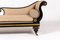 19th Century Regency Ebonised Chaise Longue, Image 3