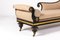 19th Century Regency Ebonised Chaise Longue, Image 2