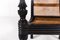 Large 19th Century Anglo-Indian Ebony Library Armchair 4