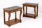 19th Century French Walnut Console Tables, Set of 2 1