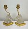 Table Lamps with Glass Horse Head by Maison Le Dauphin, 1970s, Set of 2 9