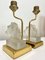 Table Lamps with Glass Horse Head by Maison Le Dauphin, 1970s, Set of 2 7