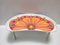 Modernist Floral Bean-Shaped Plastic Bed Tray, Italy, 1970s, Image 7