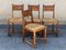 Stühle im Stil von Victor Courtray, 1940er, 4er Set 1