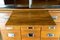 Vintage Pharmacist Brown Cabinet 12
