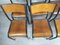 Vintage School Chairs, 1950s, Set of 8 10