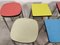 Vintage Formica Hocker, 1960er, 9 Set 10