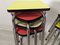 Vintage Formica Hocker, 1960er, 9 Set 6