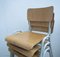 Stackable Industrial Chairs, 1960s, Set of 6, Image 7