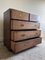 19th Century Military Campaign Chest of Drawers in Teak Wood and Brass 5