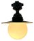 Lámpara de techo vintage de baquelita con pantalla esmaltada, años 60, Imagen 13