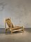 Low Light Wooden Armchair by Adrien Audoux & Frida Minet, 1950 9
