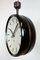 Large Industrial Bakelite Double Sided Factory Clock from Pragotron, 1950s, Image 6