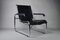 Early Edition B35 Sessel in Schwarz & Chrom von Marcel Breuer für Thonet, 1970er 6