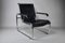 Early Edition B35 Black and Chrome Lounge Chair by Marcel Breuer for Thonet, 1970s 11