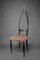 Chaise d'Appoint Mid-Century Moderne, Italie attribuée à Pozzi et Verga, 1950s 5