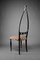Chaise d'Appoint Mid-Century Moderne, Italie attribuée à Pozzi et Verga, 1950s 2