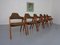Compass Stühle aus Teak von Kai Kristiansen für Sva Mobler, 1960er, 6er Set 5