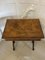 Antique Victorian Side Table in Burr Walnut, 1860, Image 4