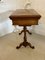 Antique Victorian Side Table in Burr Walnut, 1860, Image 5