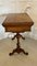 Antique Victorian Side Table in Burr Walnut, 1860 3