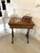 Antique Victorian Side Table in Burr Walnut, 1860, Image 2