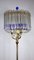 Gold-Plated Brass Glass Murano Glass Floor Lamp from Venini, 1990s, Image 3