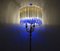 Gold-Plated Brass Glass Murano Glass Floor Lamp from Venini, 1990s, Image 7