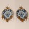 18th Century Chinoiserie Wall Sconces from Royal Delft, Set of 2 8